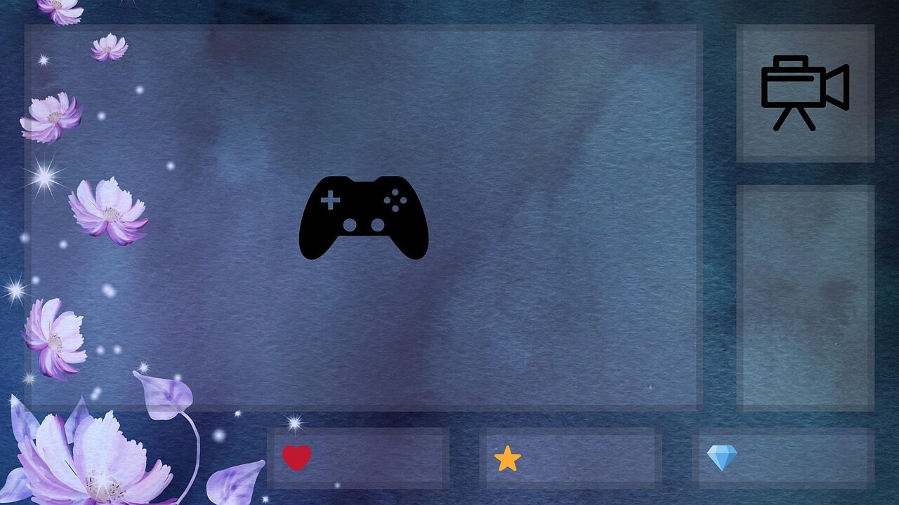 twitch overlay, twitch background, streaming background, streaming, nature, flowers